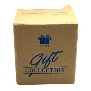 1997 Avon Fireman Teddy Bear Ornament Your Special Package Topper